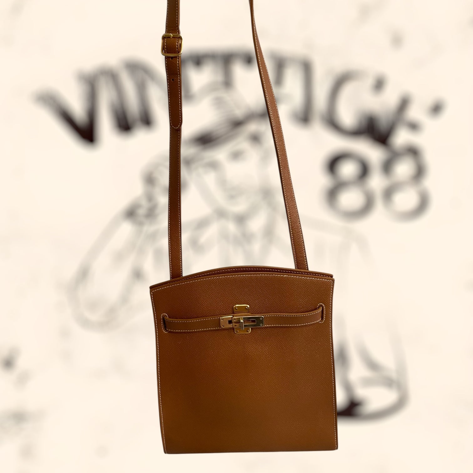 Bolso Cellerini Firenze de piel vintage
