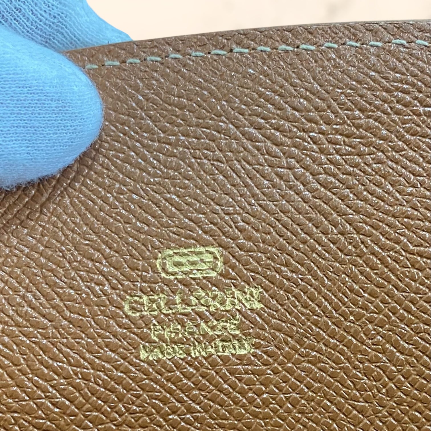 Bolso Cellerini Firenze de piel vintage