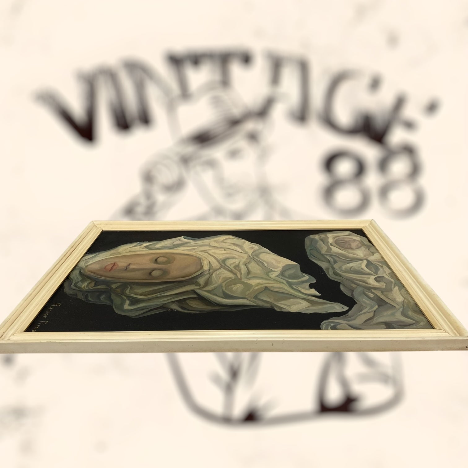 Óleo sobre tabla de Ramón Rizo