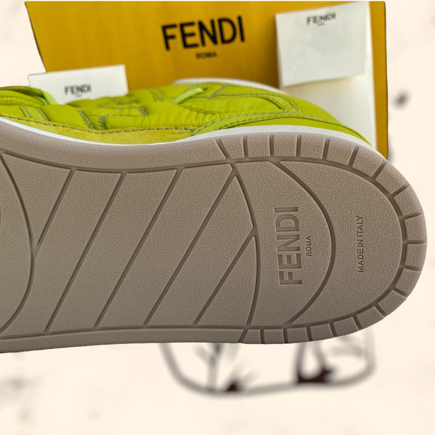 Zapatillas Fendi Nylon Math High “Nuevas”
