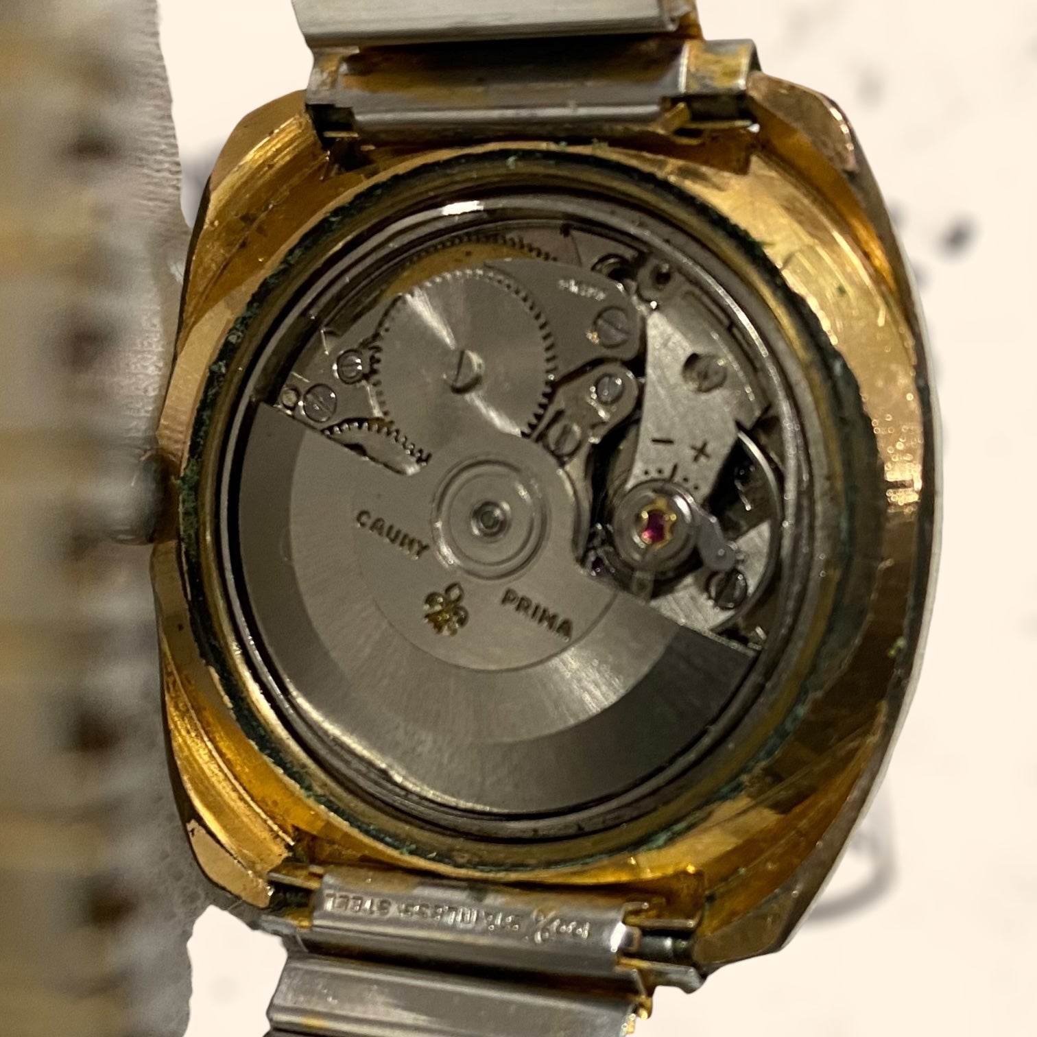 Reloj Caunymatic Suizo vintage