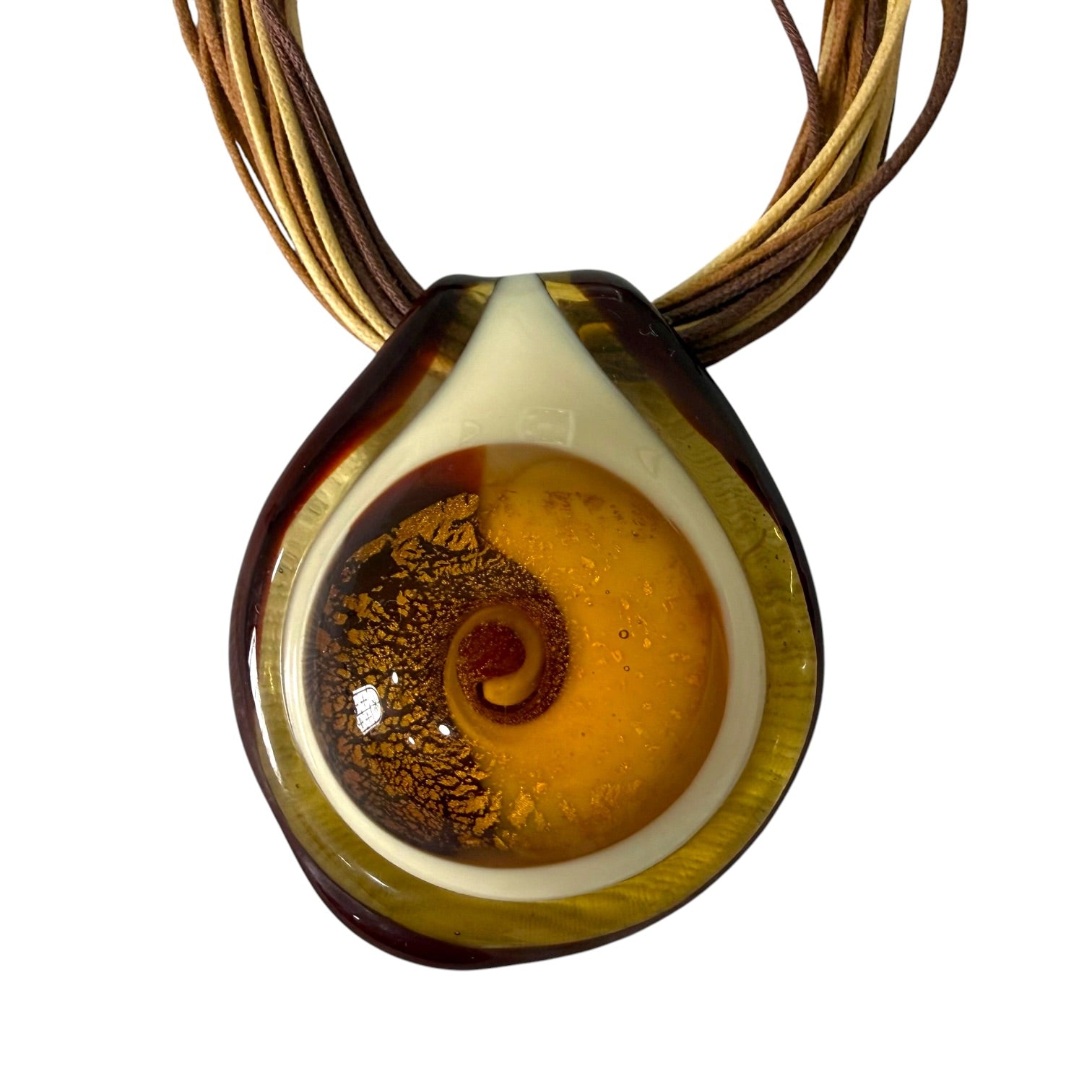 Collar Antica Murrina de cristal de Murano vintage