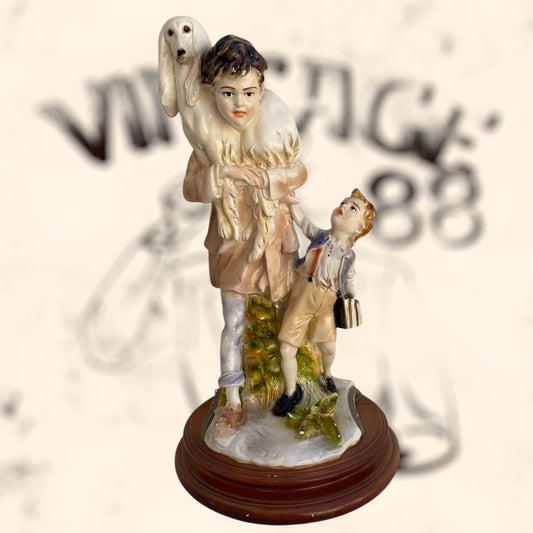Figura Benacchio Triade de Capodimonte antigua