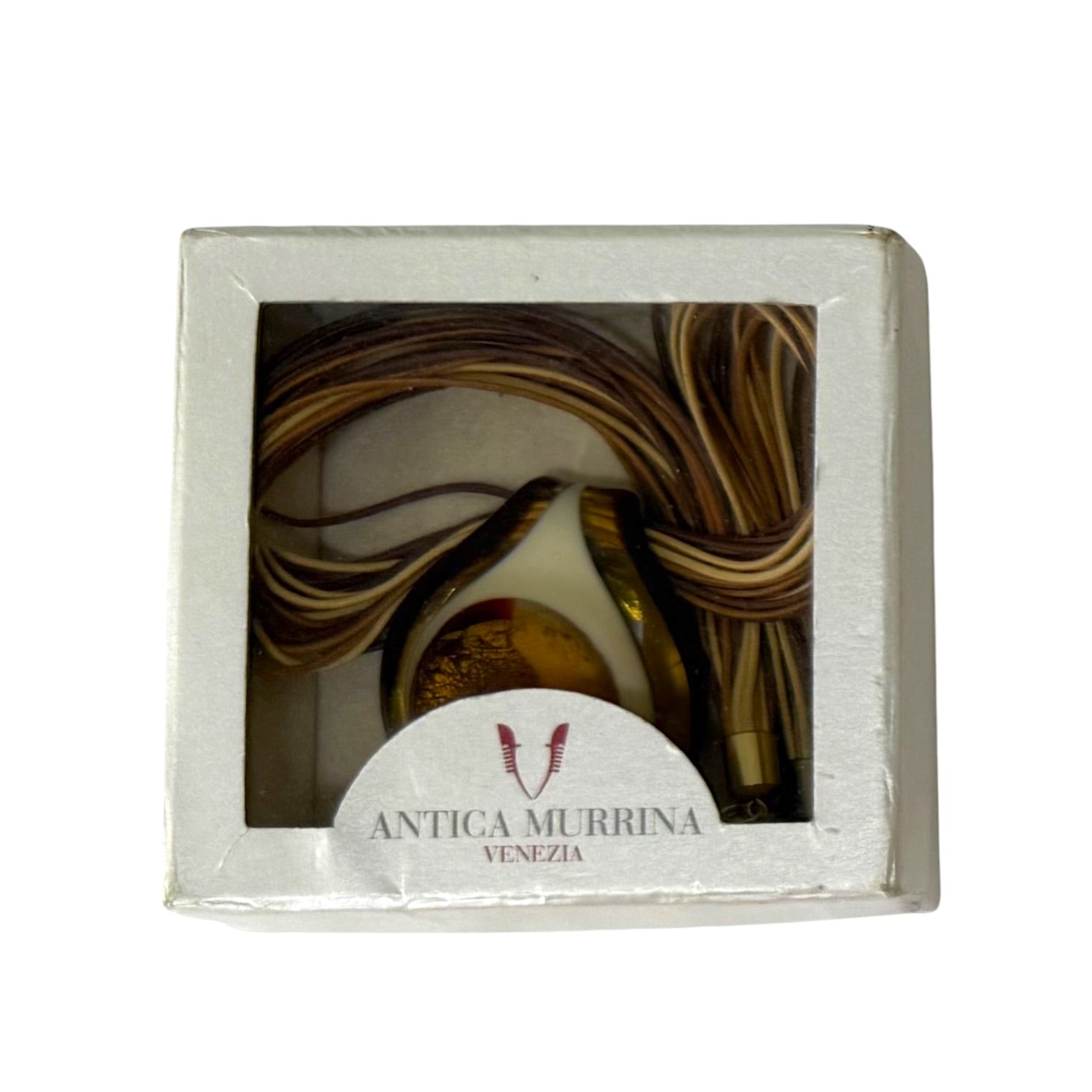 Collar Antica Murrina de cristal de Murano vintage