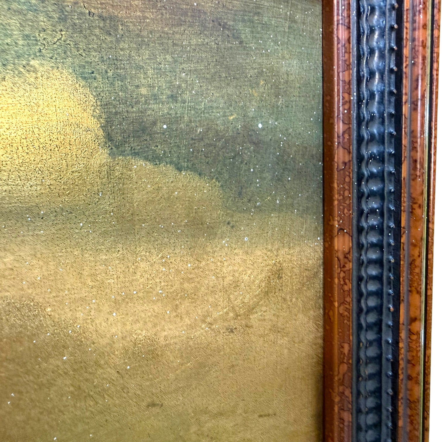 Óleo sobre tablero de la Catedral De Santiago de Ximenez