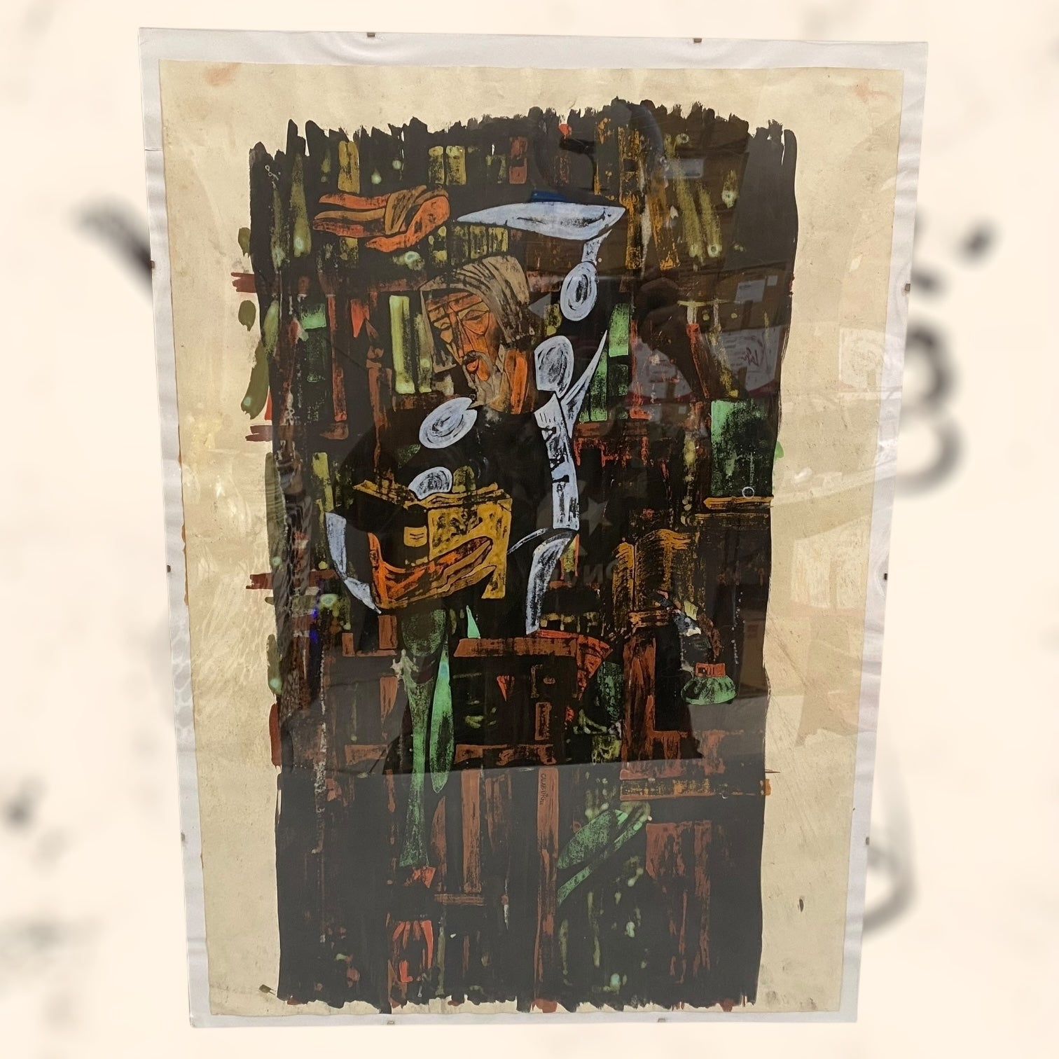 Pintura abstracta de Tino Calabuig