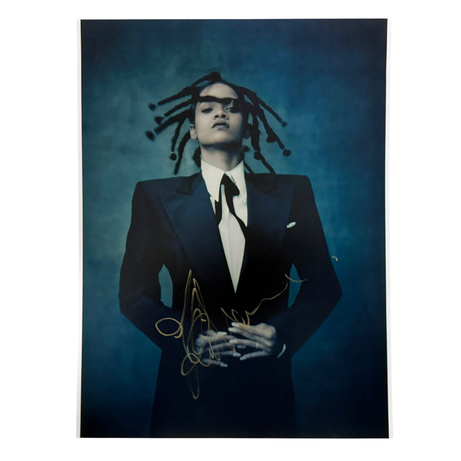 Fotografía de Rihanna con autógrafo original certificado