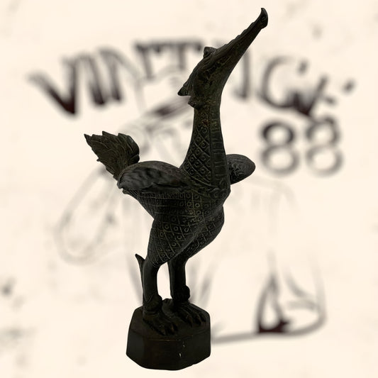 Ave Fénix Tailandés de bronce antiguo