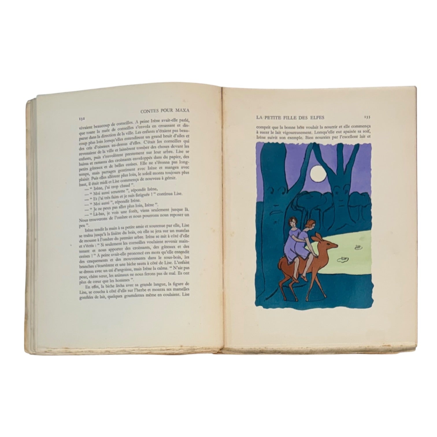 Libro Contes pour Maxa del año 1929