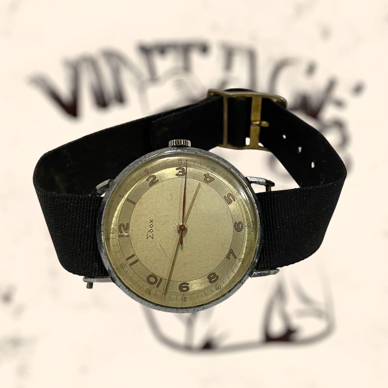 Reloj Edox Suizo de cuerda antiguo