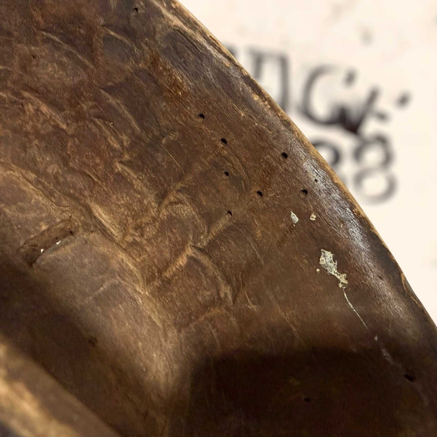 Máscara tribal Kifwebe Africana vintage