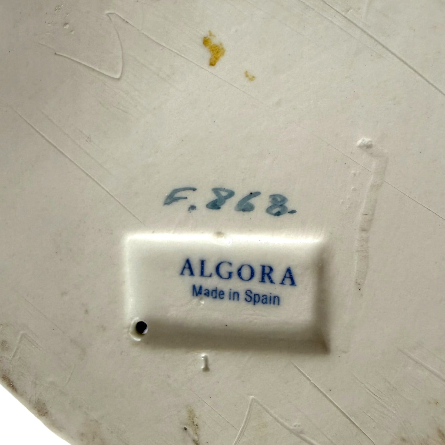 Figura perro Gos D’Atura Catalá de porcelana Algora de gran tamaño