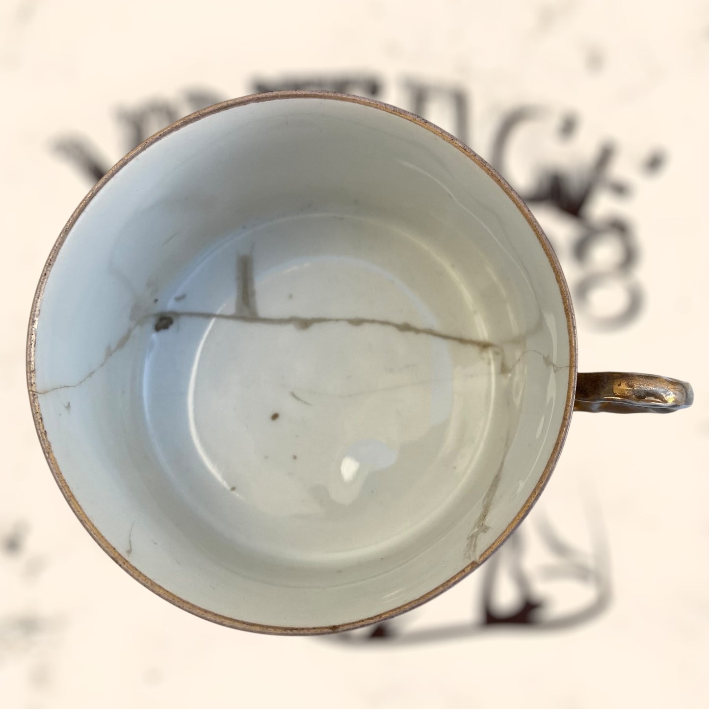 Juego de Té de porcelana Limoges (Albert Pillivuyt) S. XIX