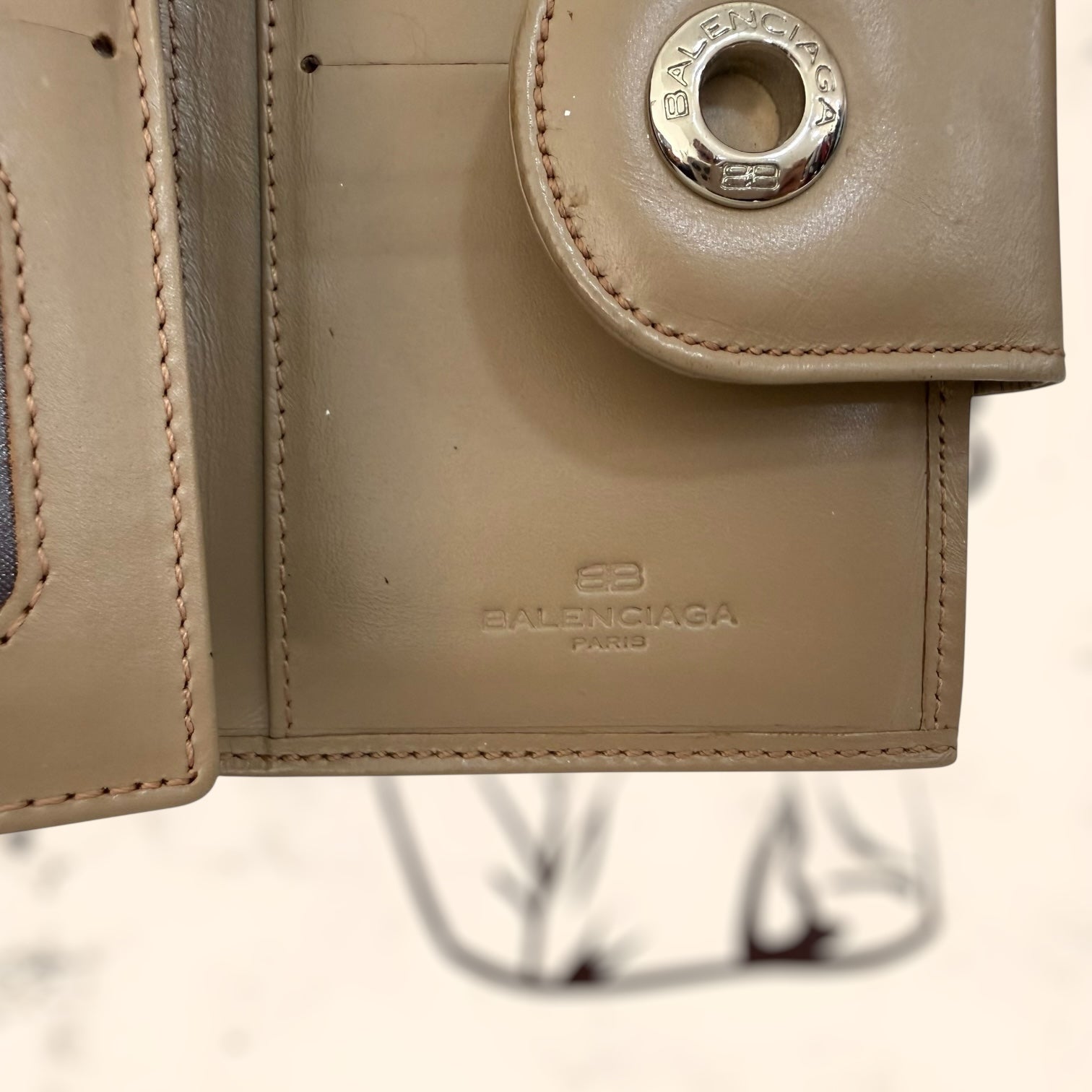 Cartera Balenciaga de piel vintage