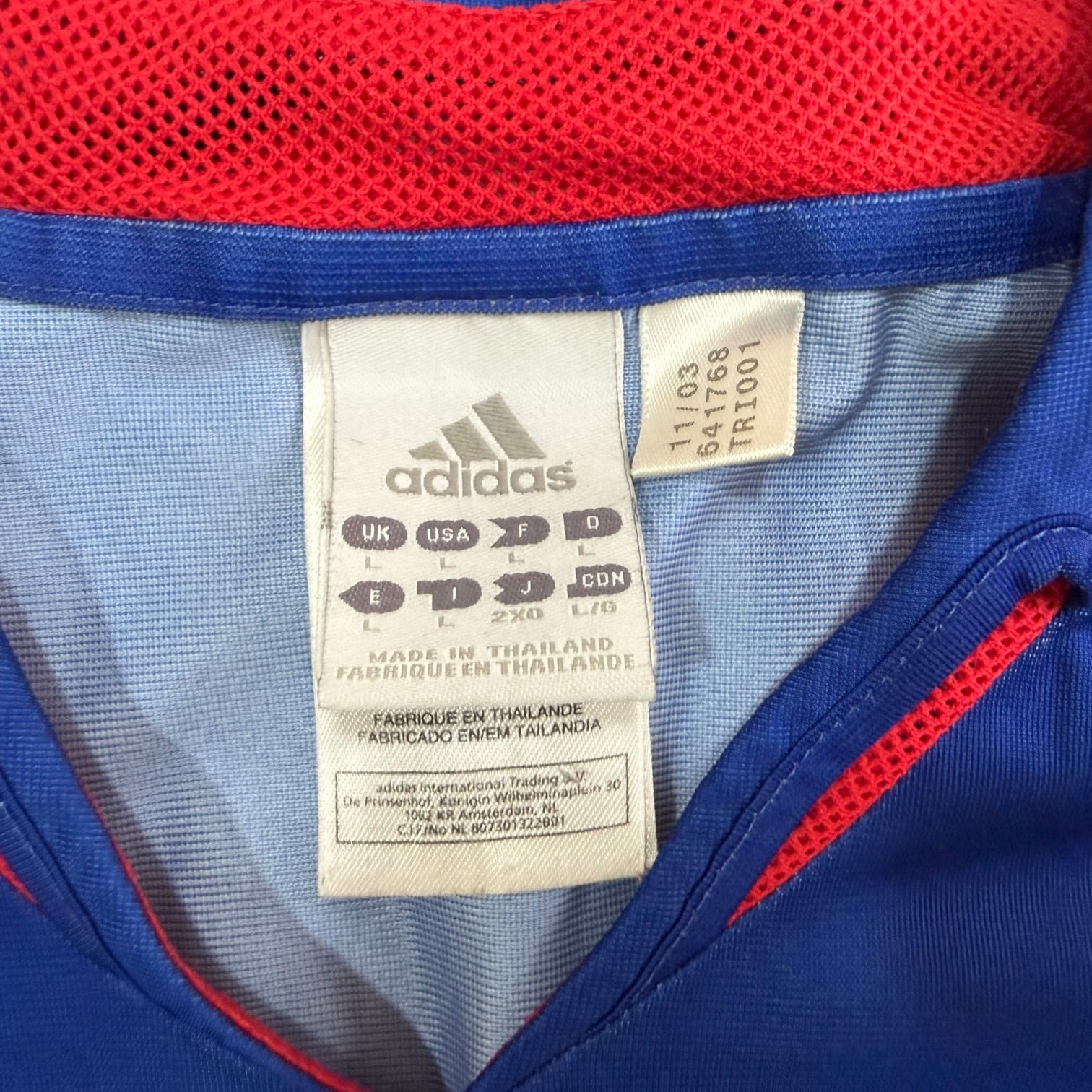Camiseta de Thuram de la selección de Francia año 2003