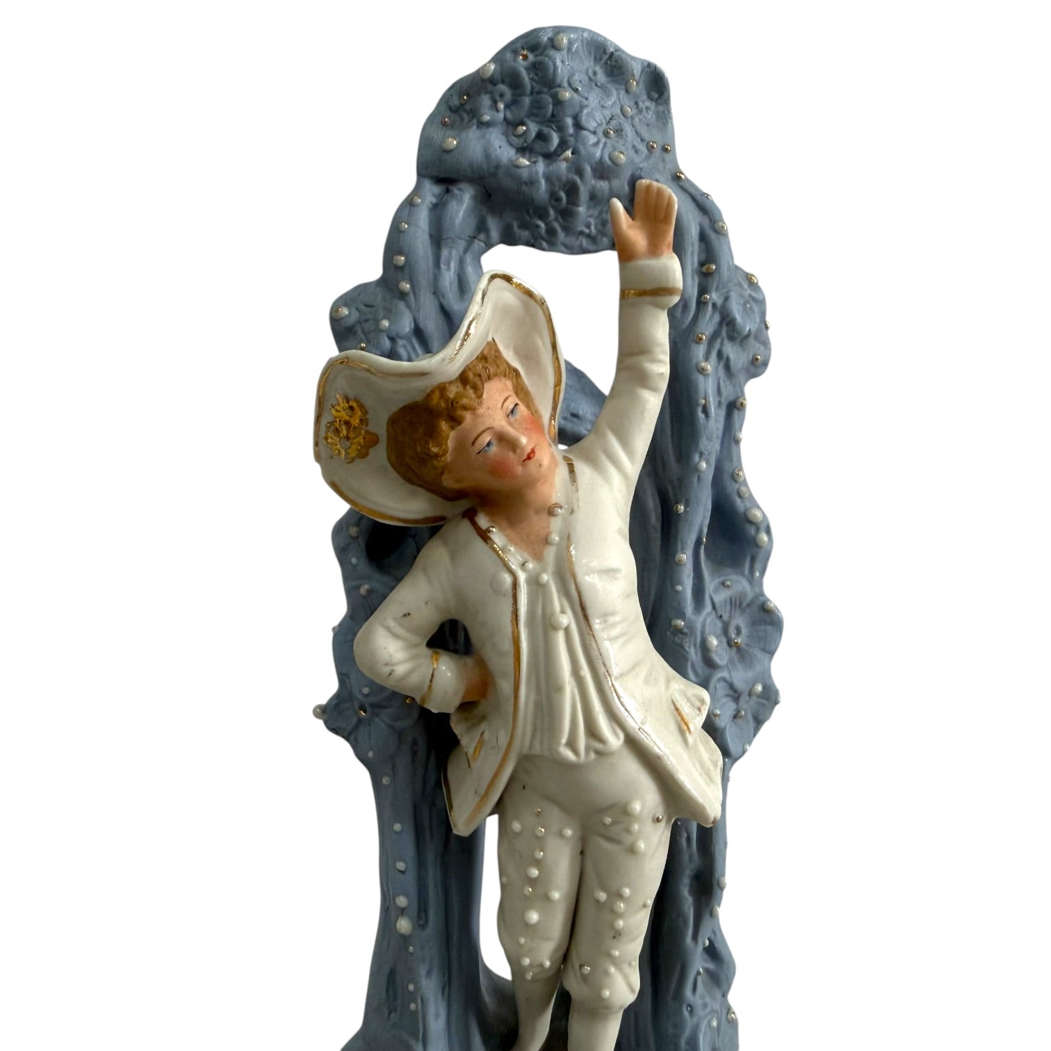 Figura de porcelana biscuit Alemana vintage S. XIX