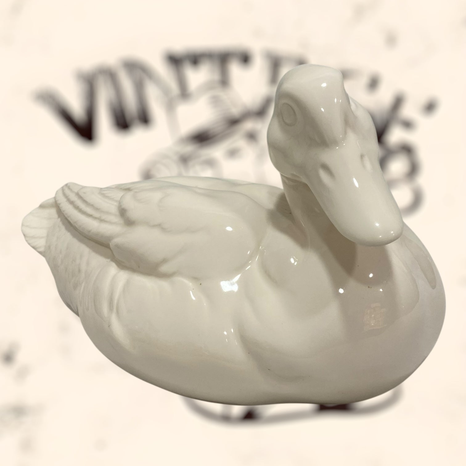 Pato de Cerámica Hispania de Manises vintage