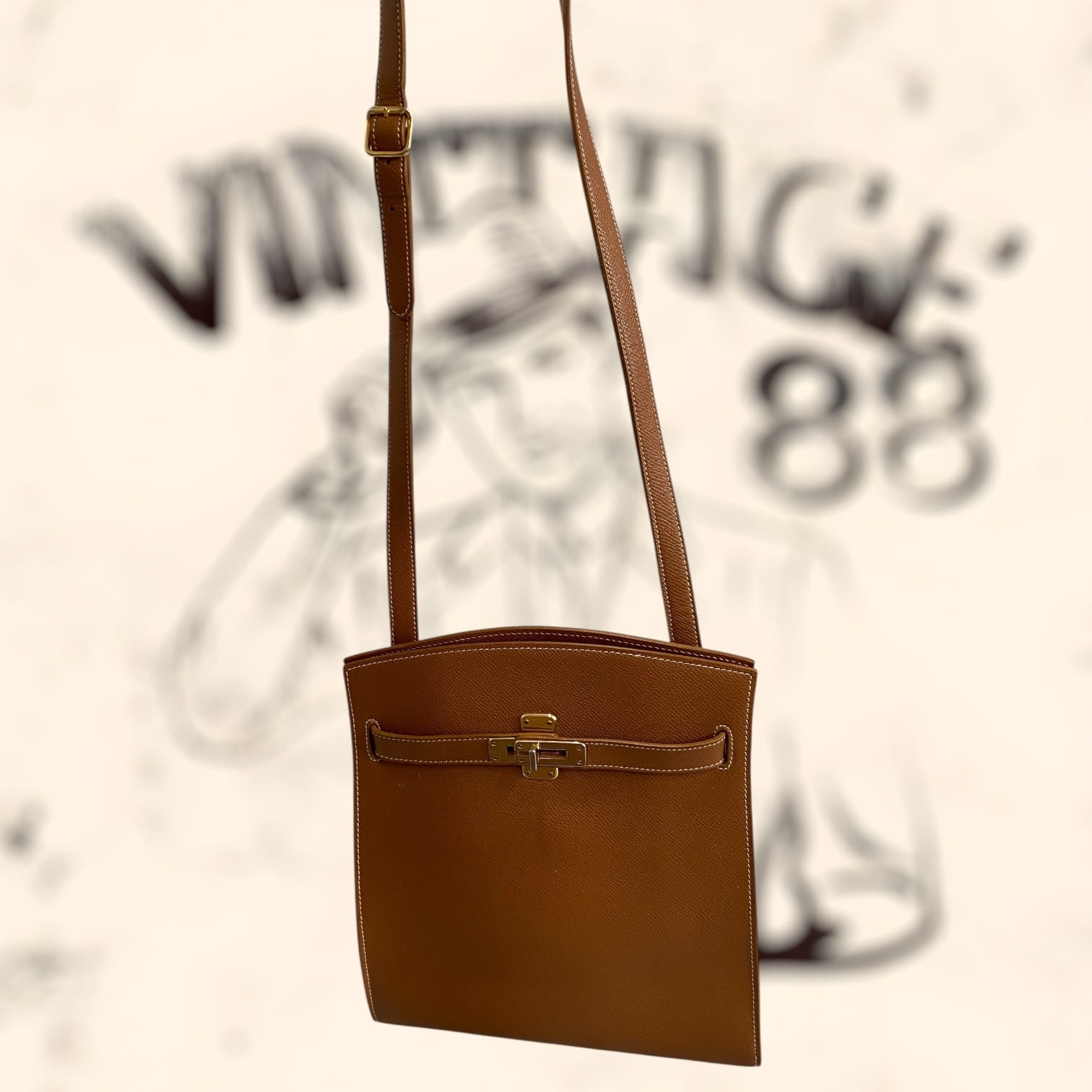 Bolso Cellerini Firenze de piel vintage
