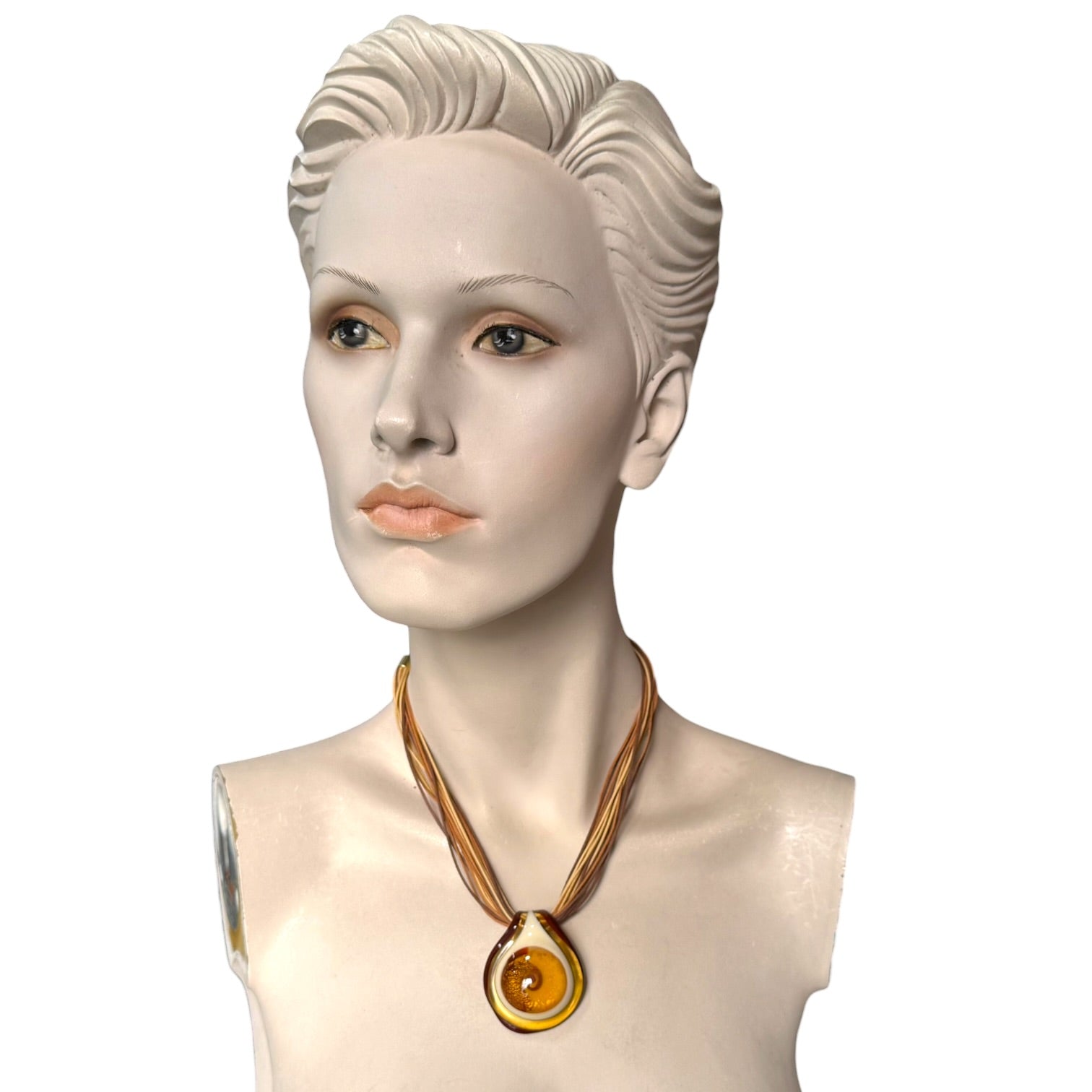 Collar Antica Murrina de cristal de Murano vintage