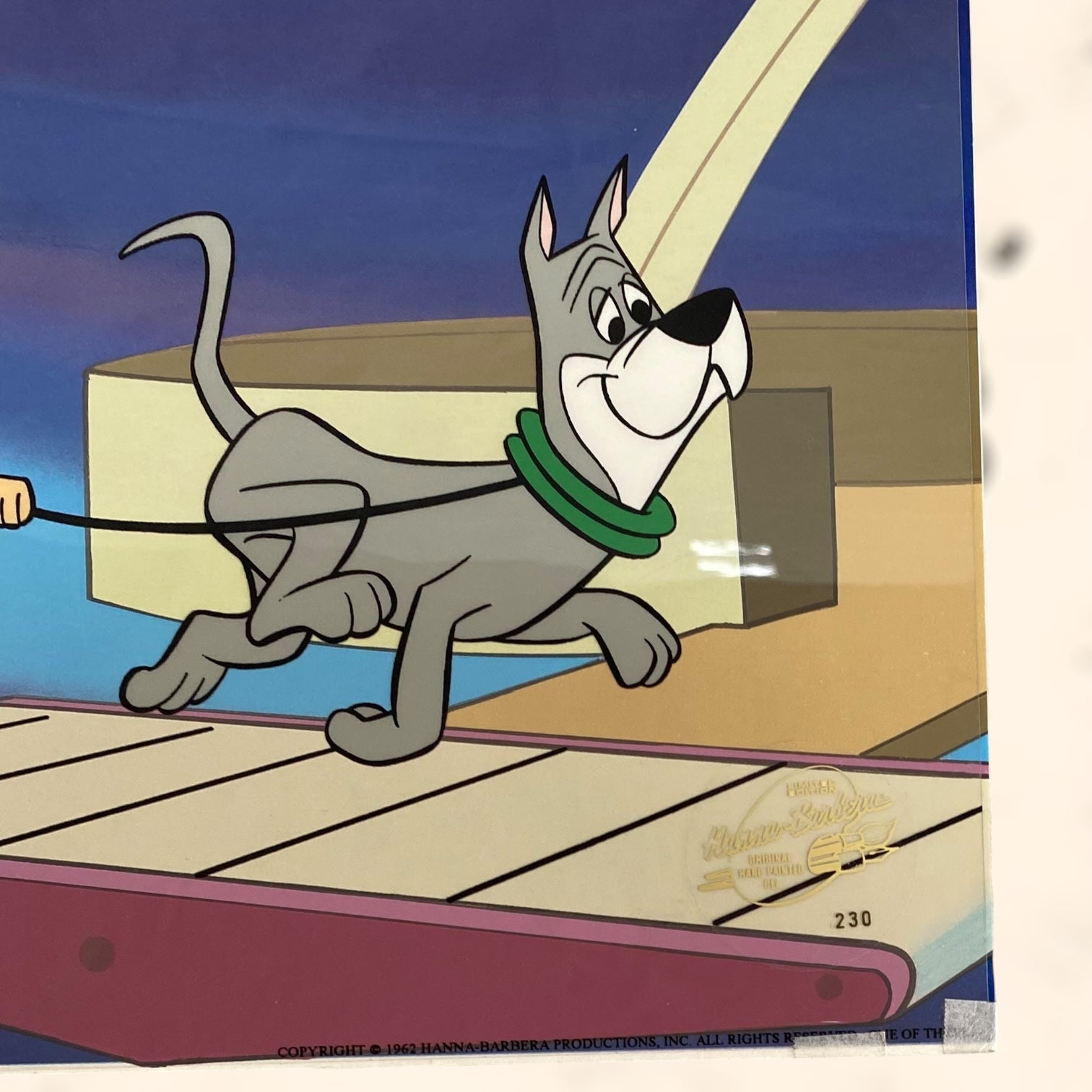 Sericel de Los Supersónicos original con certificado de autenticidad