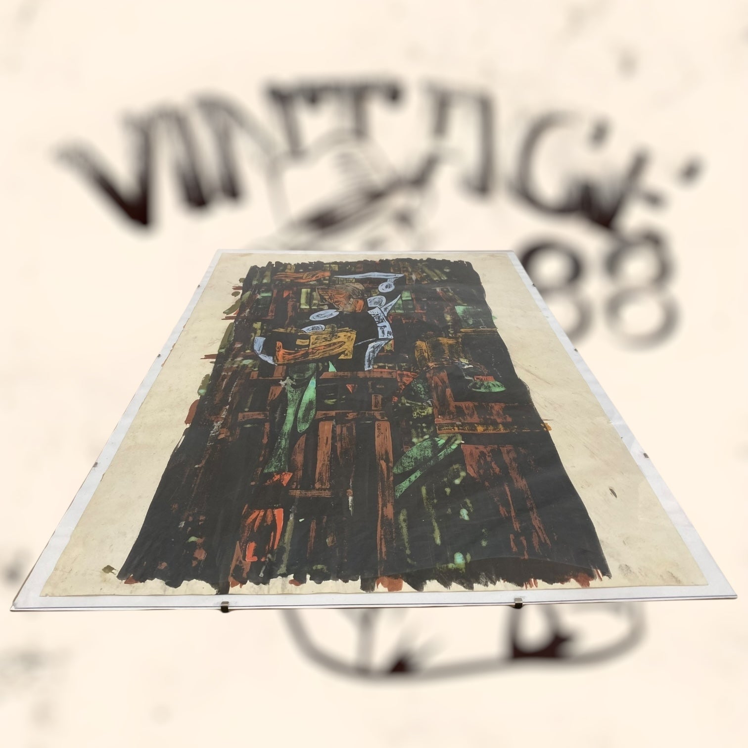 Pintura abstracta de Tino Calabuig