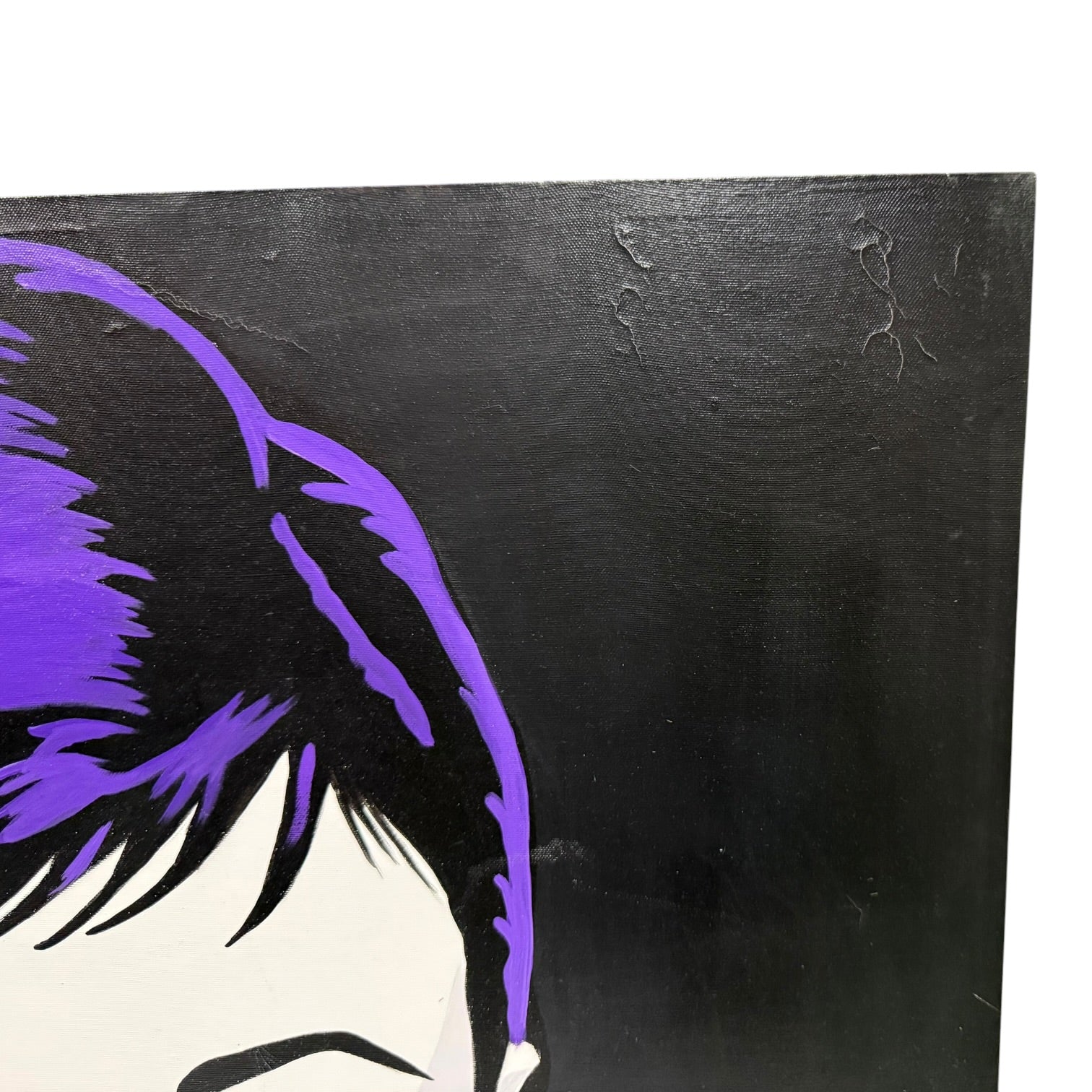 Pareja de pinturas Art Pop de Marilyn Monroe y Audrey Hepburn firmados por Amanache