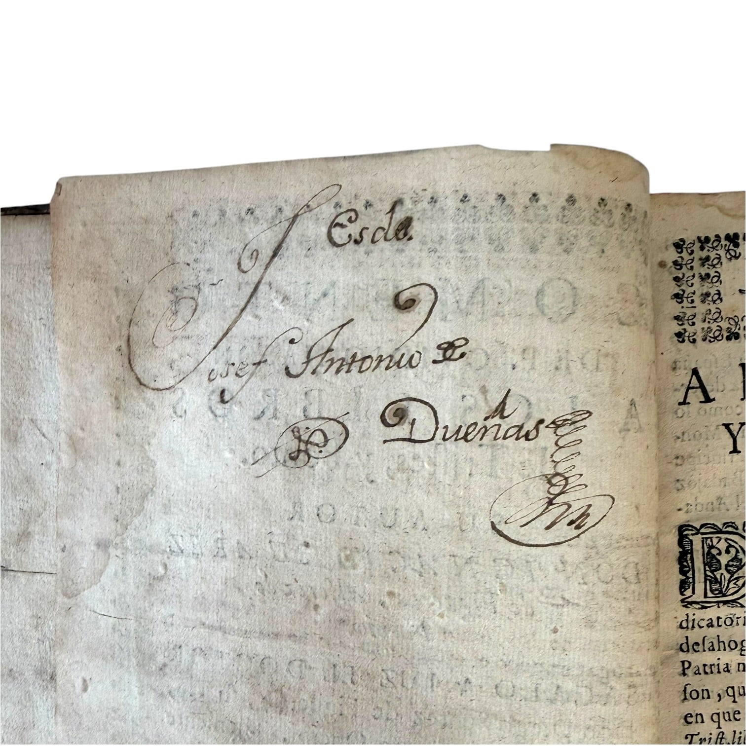 Libro Comento de P. Ovidio Nasón a los libros de Tristes y Ponto de 1733