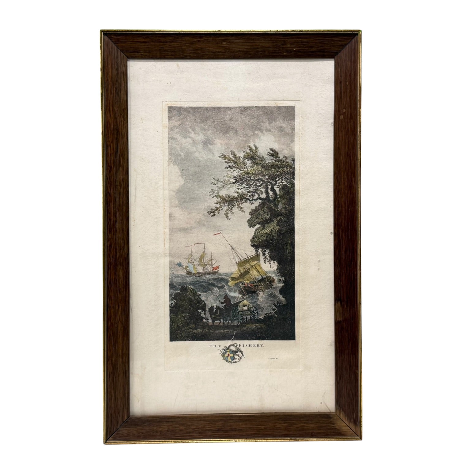 Vintage Stich The Fishery von G. Cristini