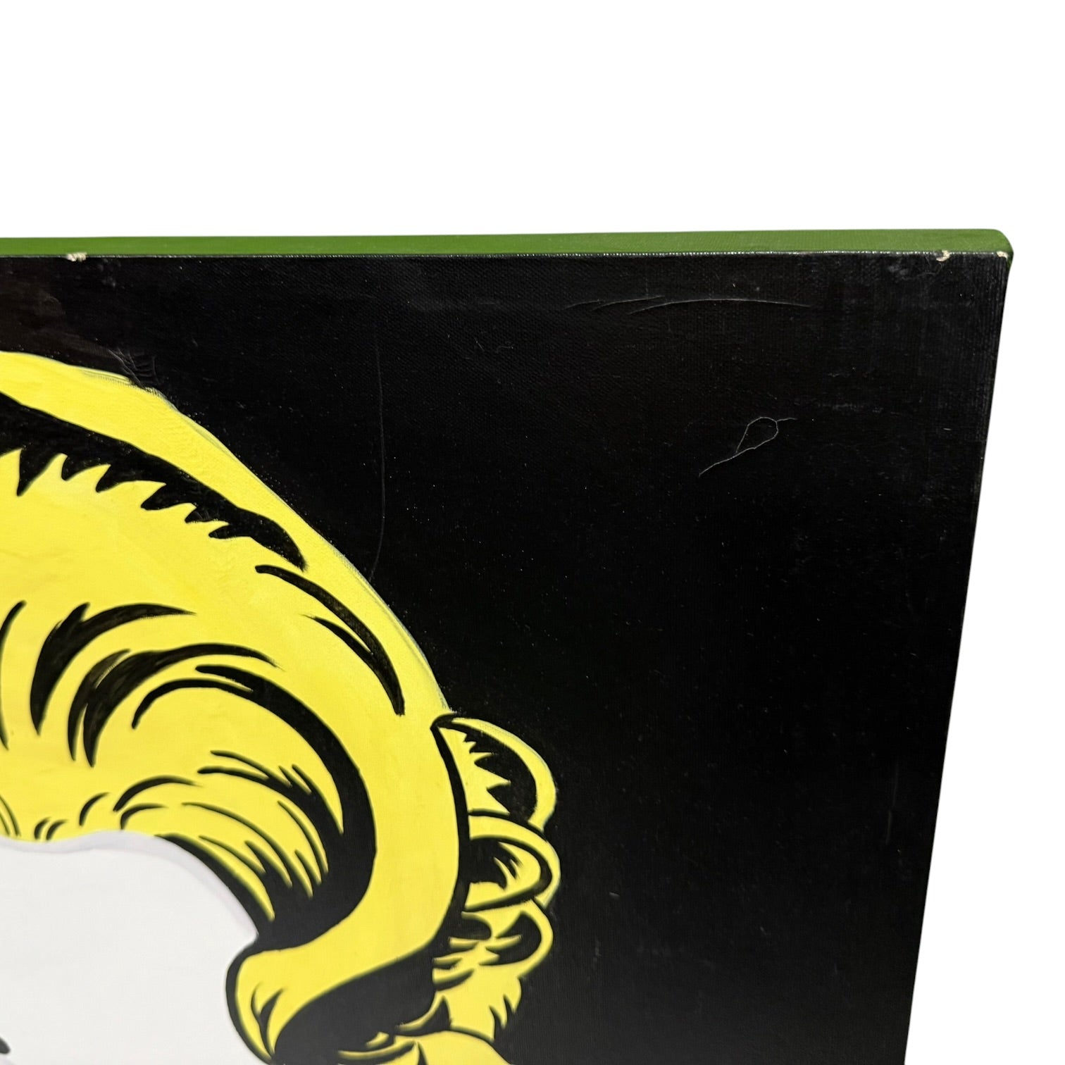 Pareja de pinturas Art Pop de Marilyn Monroe y Audrey Hepburn firmados por Amanache