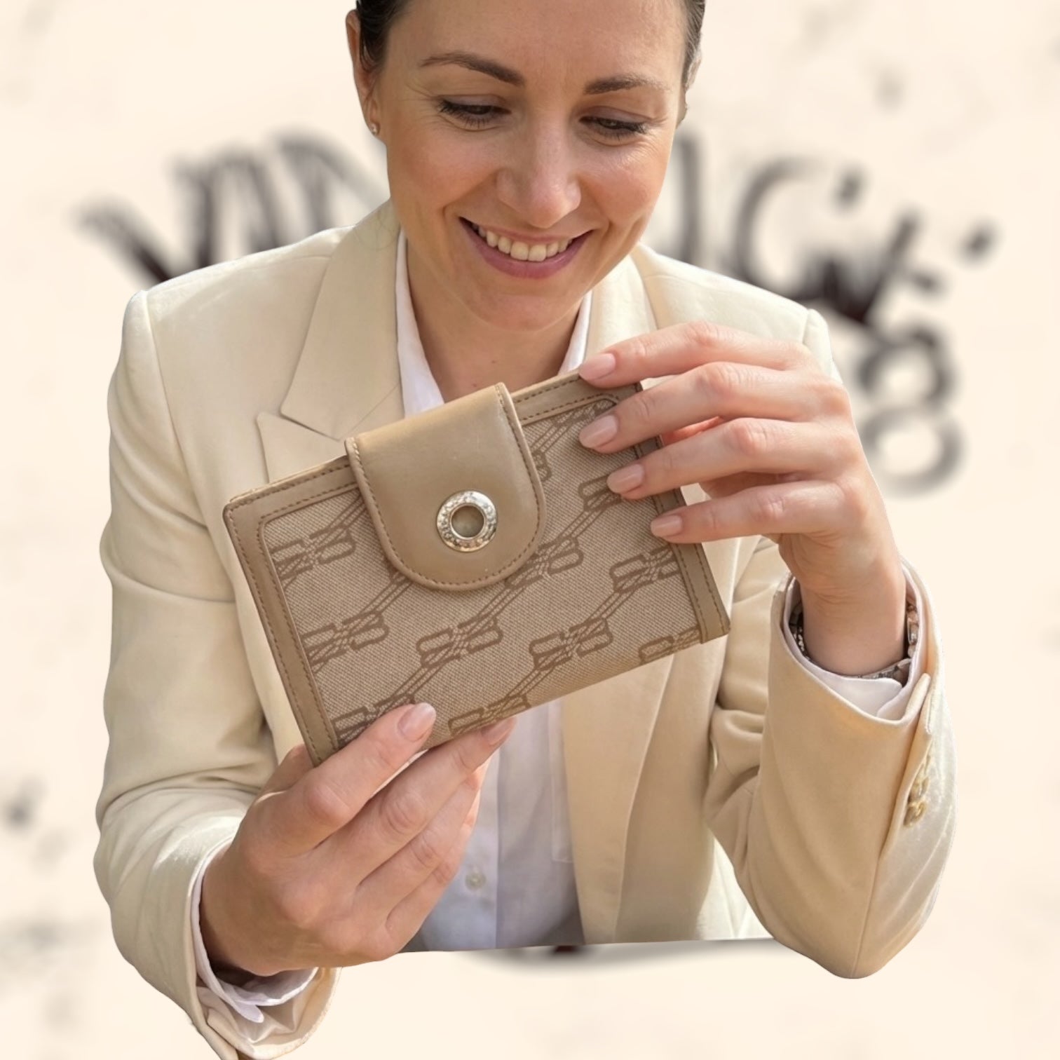 Cartera Balenciaga de piel vintage