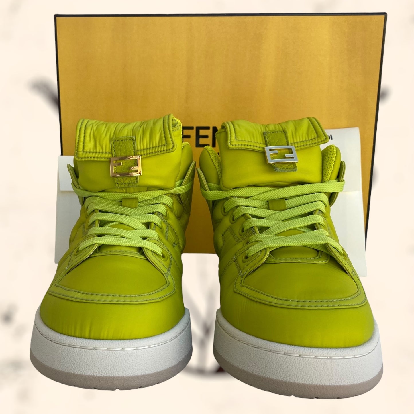 Zapatillas Fendi Nylon Math High “Nuevas”