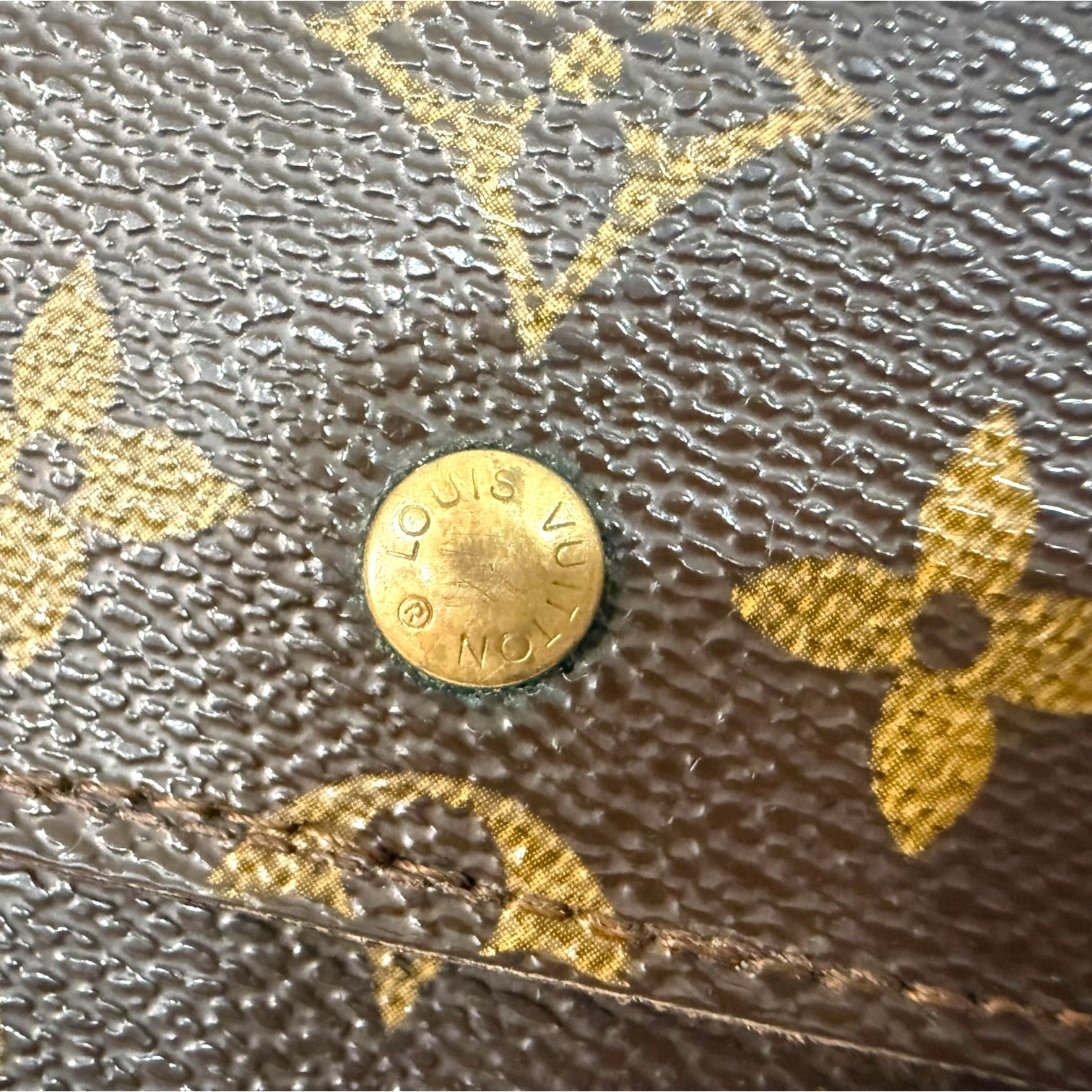 Cartera Louis Vuitton original de piel vintage