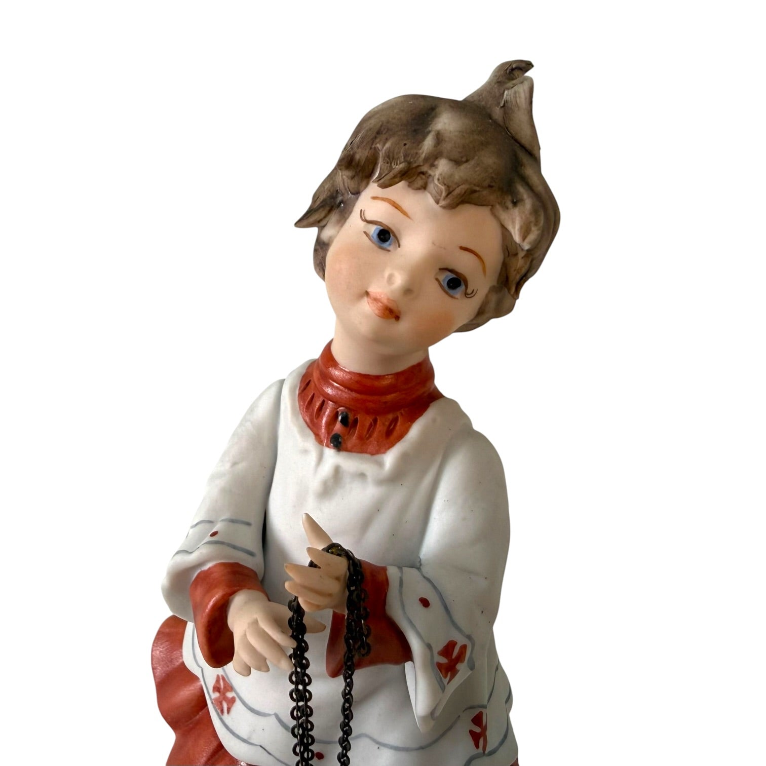 Vintage italienisches Capodimonte Porzellan Ministranten-Set