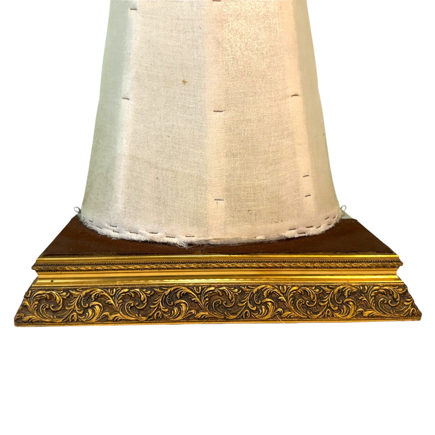 Virgen de vestir policromada de E. G. Francés de gran tamaño