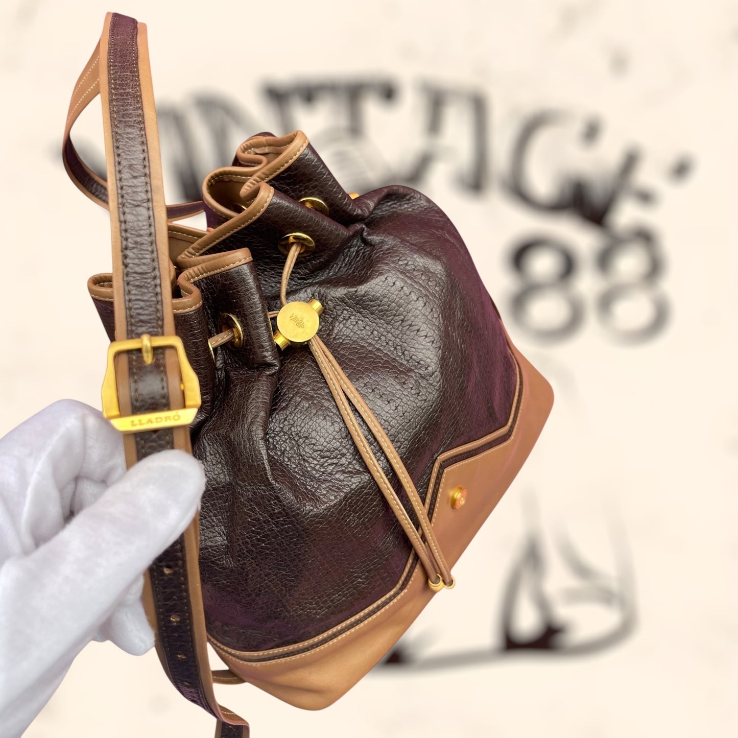 Bolso Lladró de piel