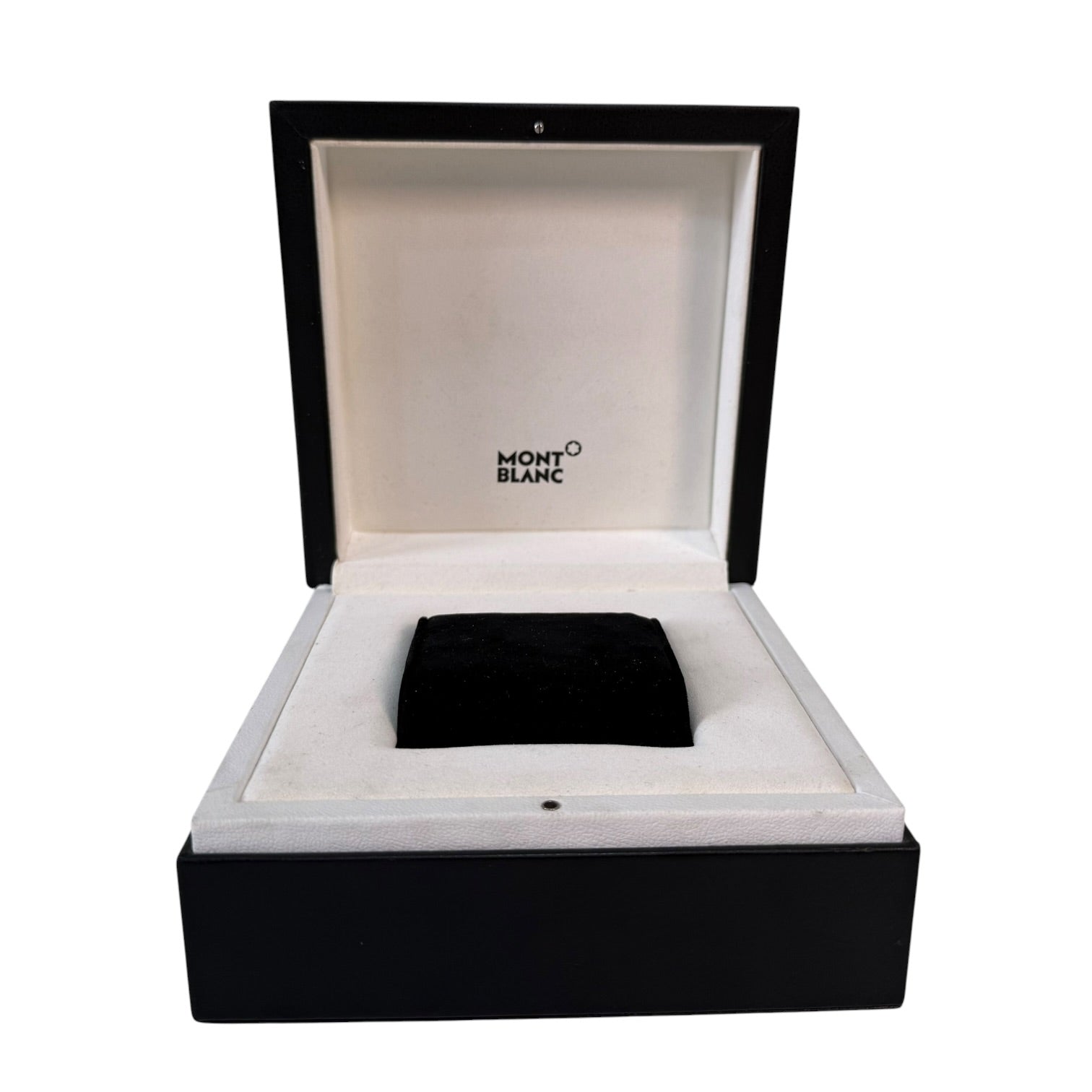 Set de Presentación Montblanc: Caja de Reloj, Estuche de Piel y documentos Meisterstück