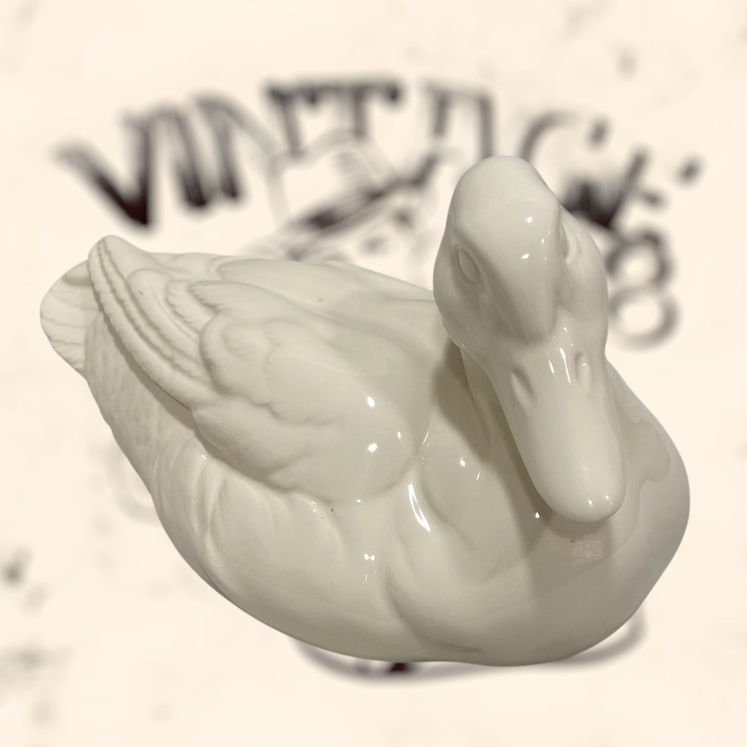 Pato de Cerámica Hispania de Manises vintage