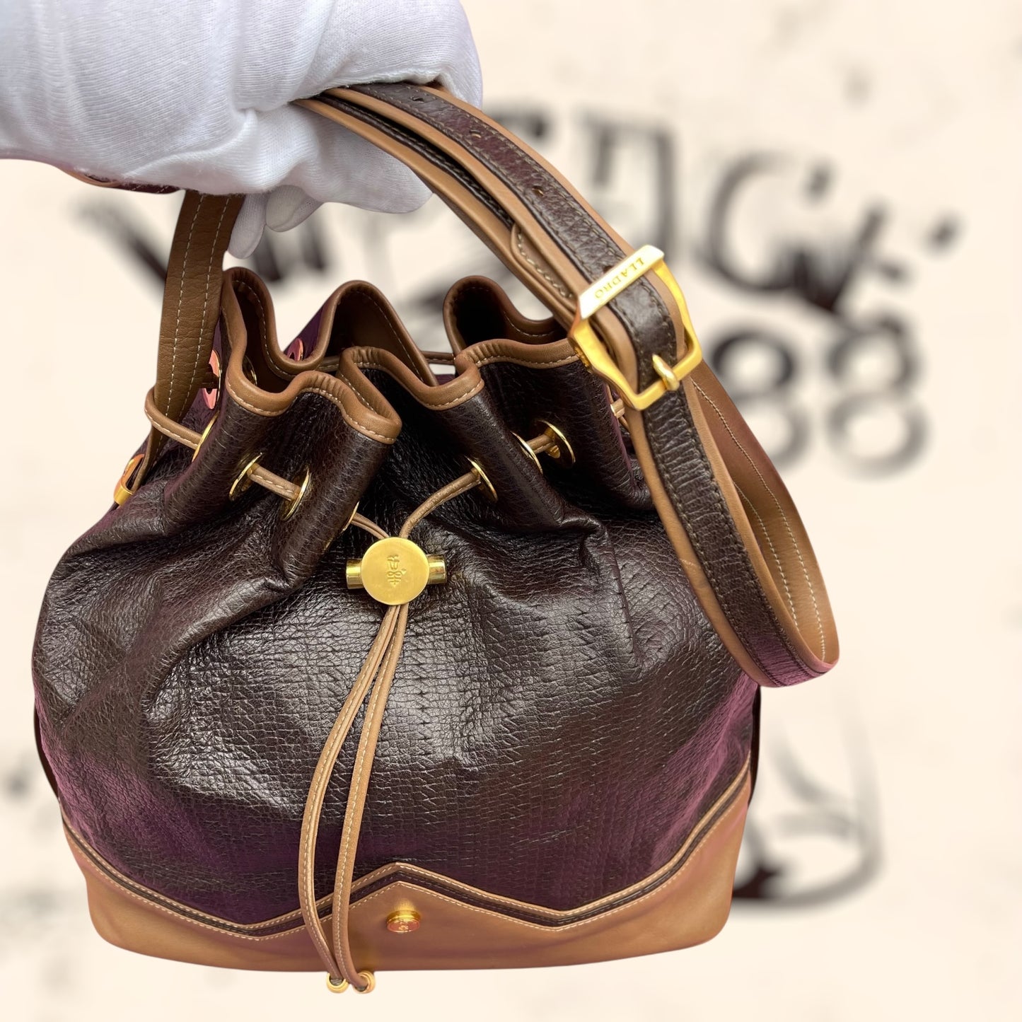 Bolso Lladró de piel