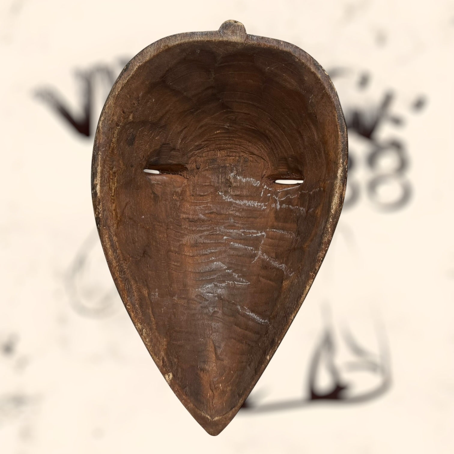 Máscara tribal Songye Africana vintage