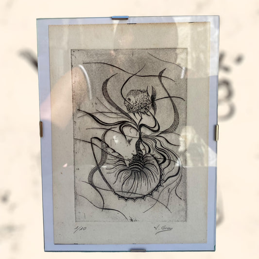 Grabado 1/10 de Joan Grau i Mas