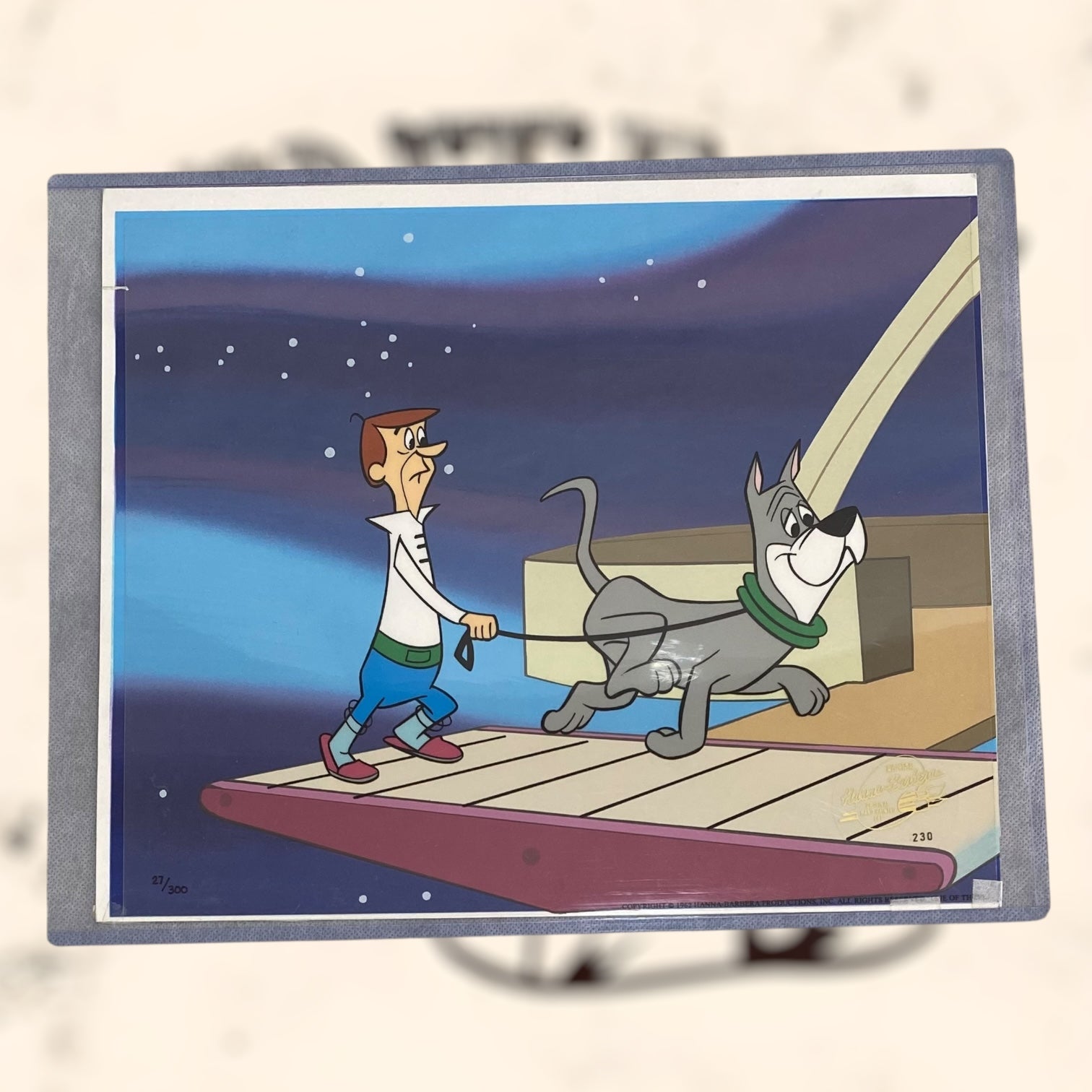 Sericel de Los Supersónicos original con certificado de autenticidad