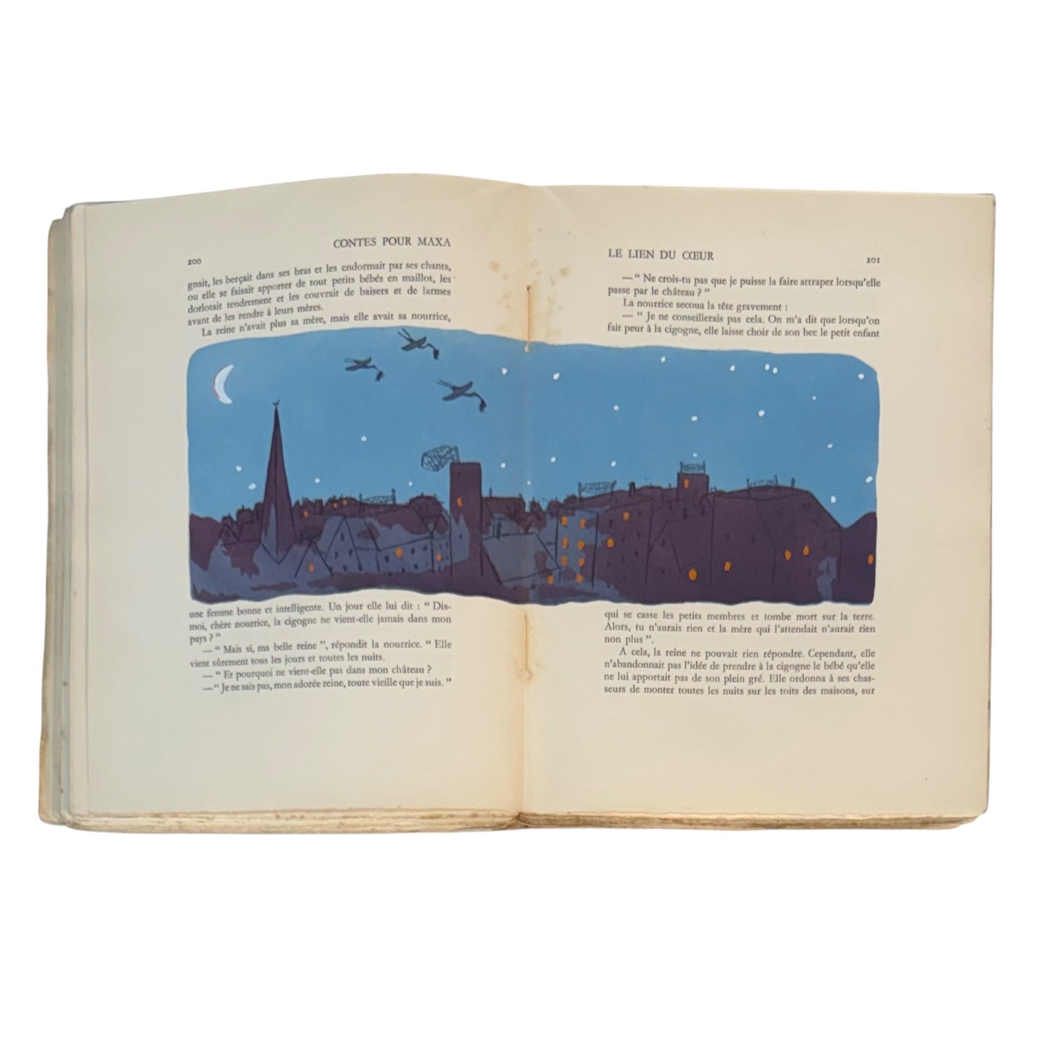 Libro Contes pour Maxa del año 1929