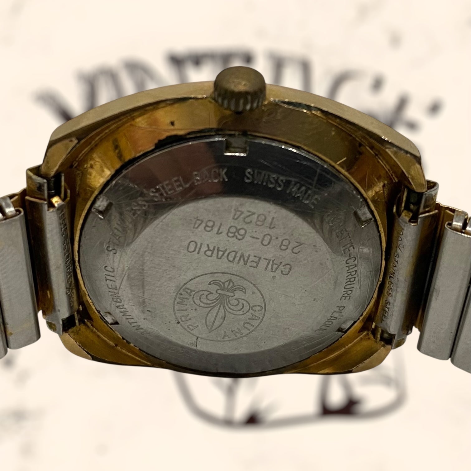 Reloj Caunymatic Suizo vintage