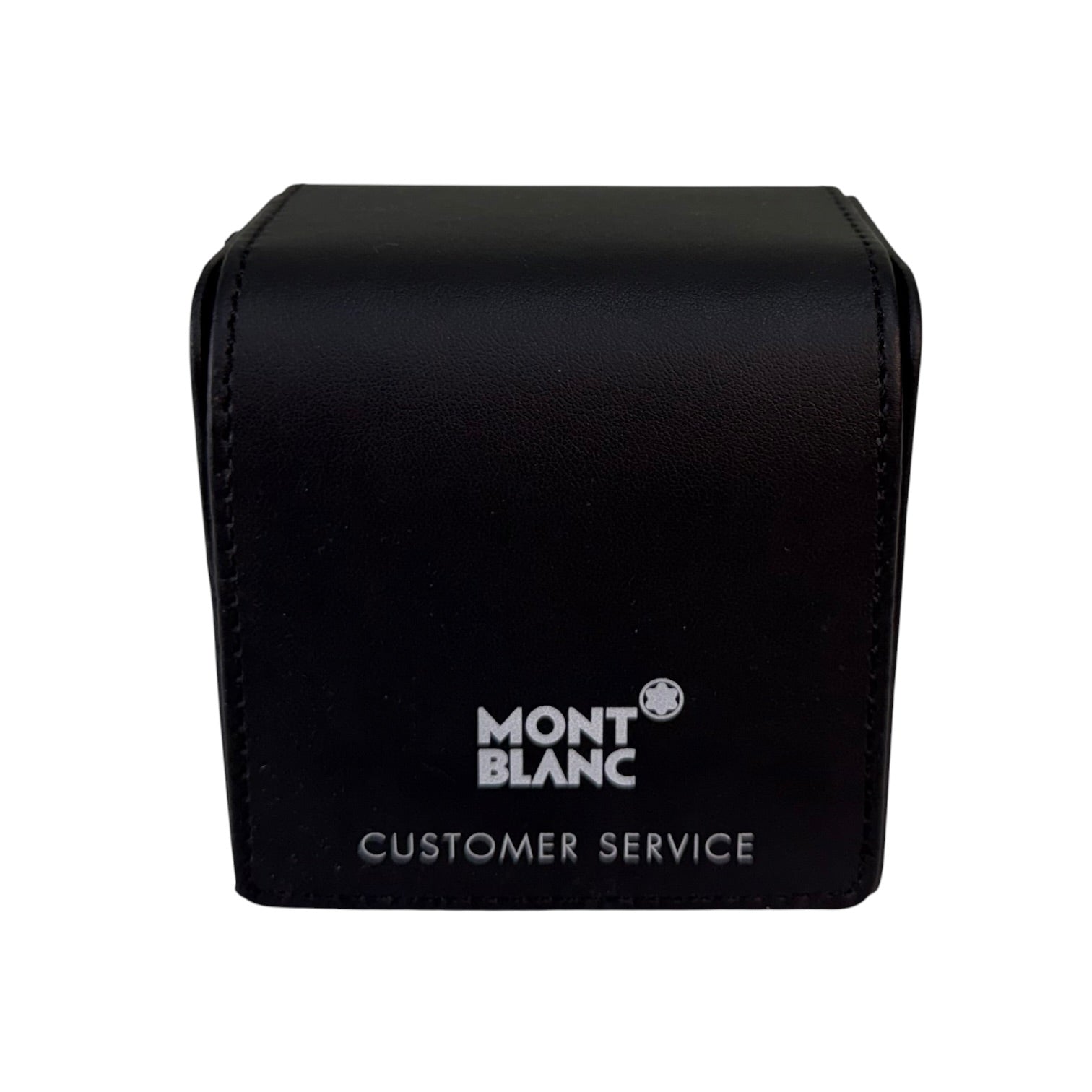 Set de Presentación Montblanc: Caja de Reloj, Estuche de Piel y documentos Meisterstück