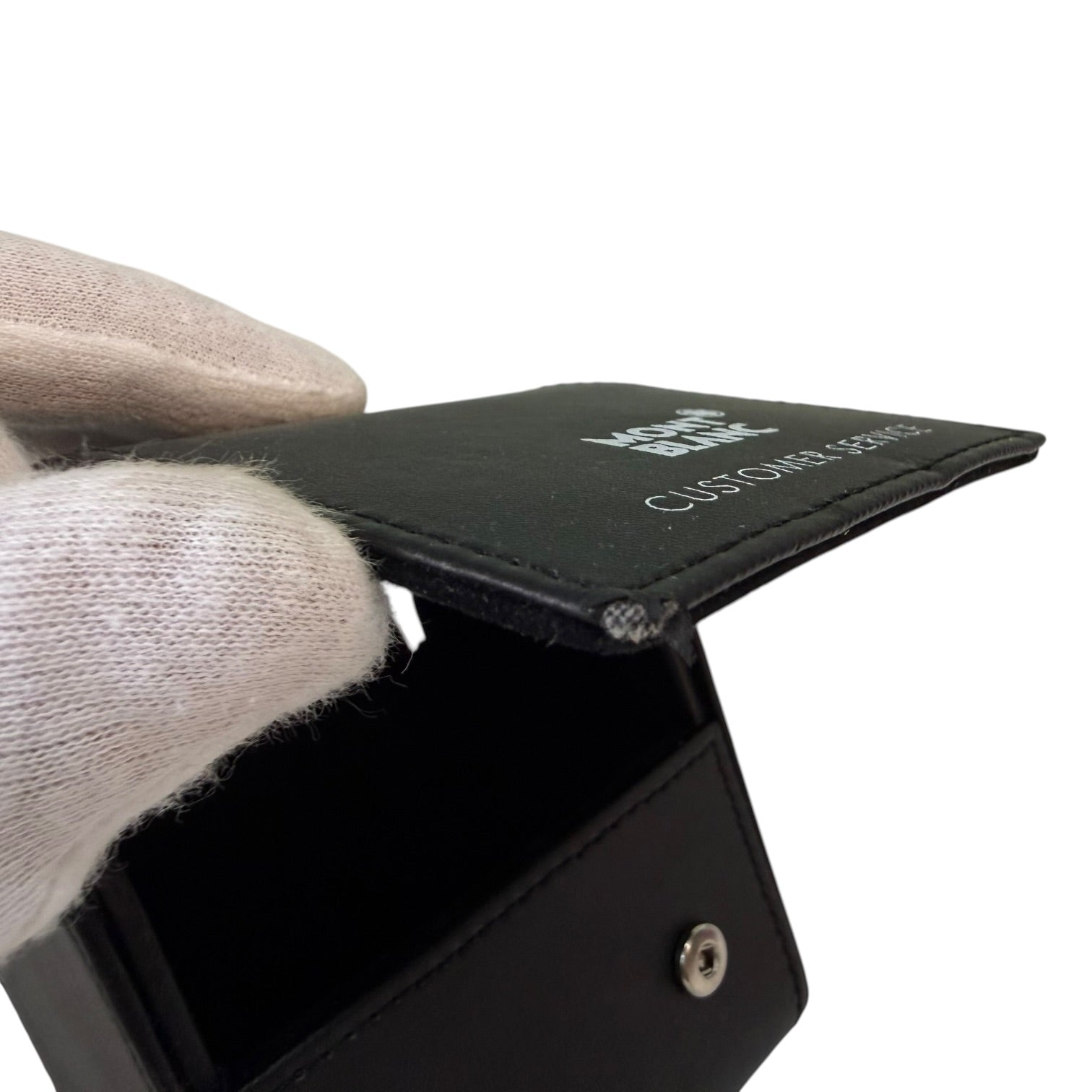 Set de Presentación Montblanc: Caja de Reloj, Estuche de Piel y documentos Meisterstück