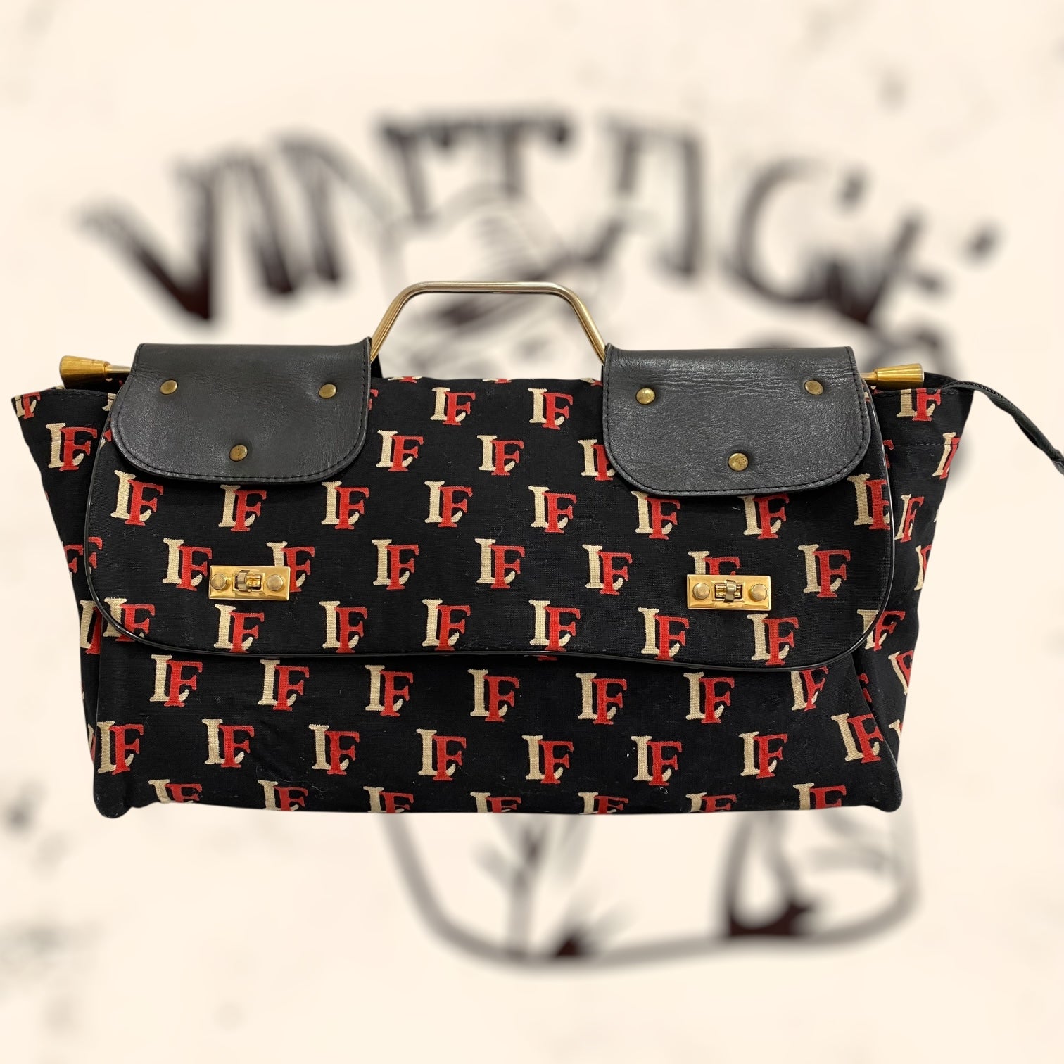 Bolsa de viaje Louis Fèraud vintage