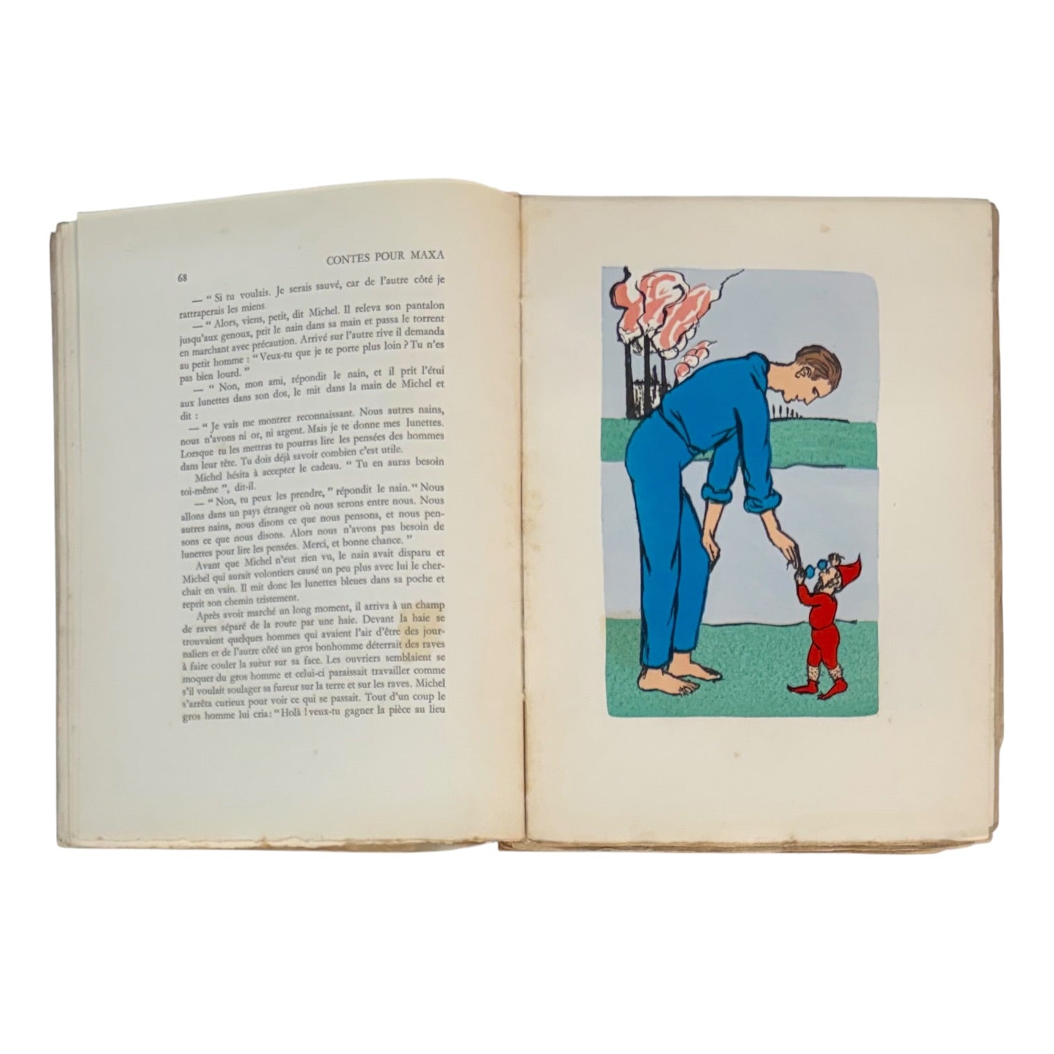 Libro Contes pour Maxa del año 1929