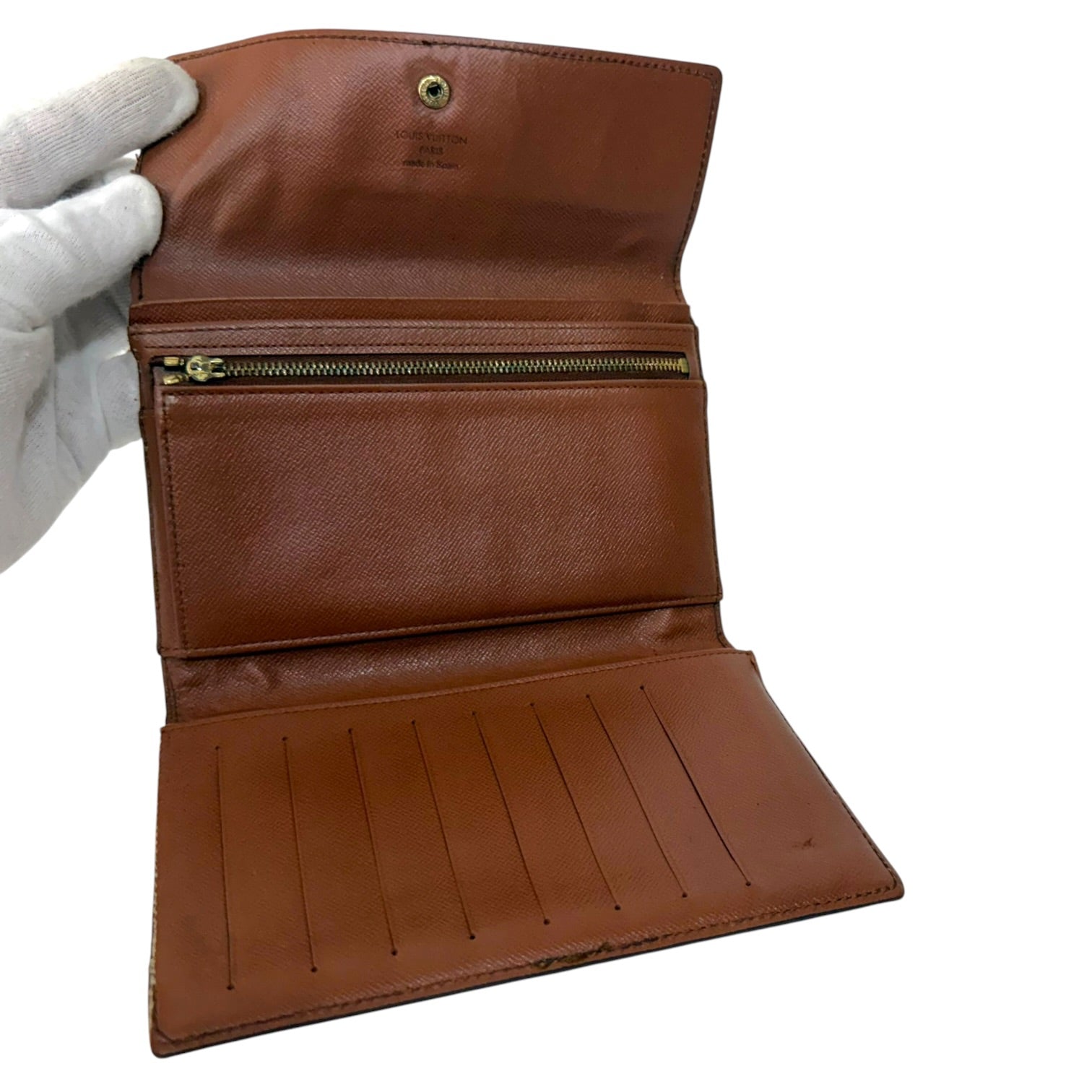 Cartera Louis Vuitton original de piel vintage