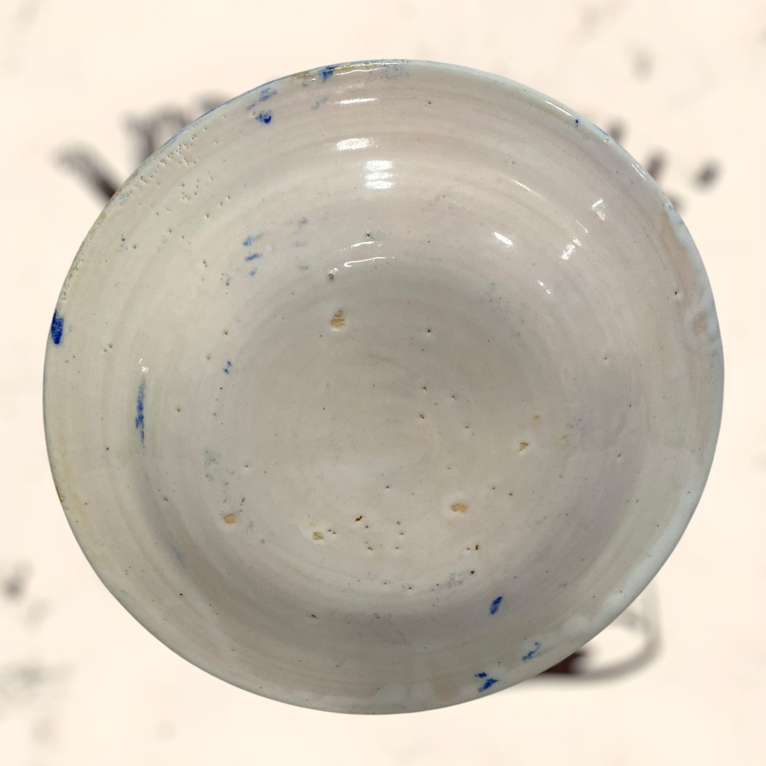 Plato de cerámica de Manises antiguo