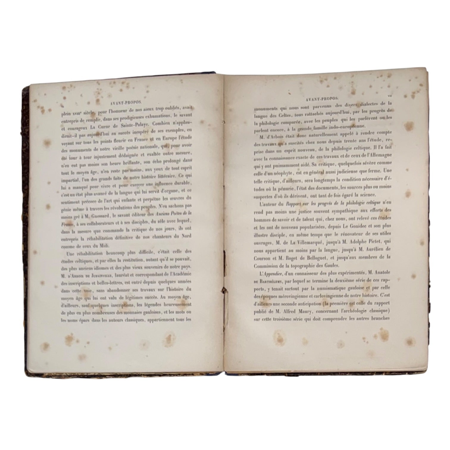 Libro Recueil de Rapports Francés de 1868